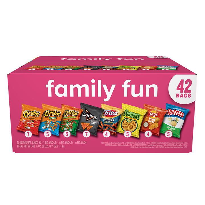 FRITO-LAY® Family Fun Mix Mega Size Variety Pack | Variety Packs